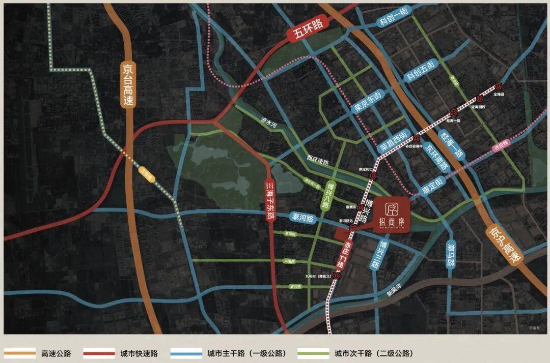072_区位配套_交通路网示意图：